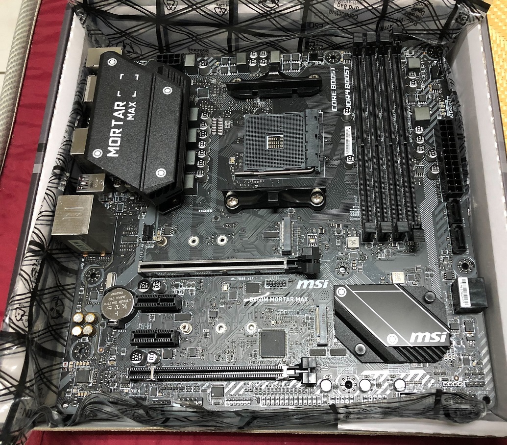已售出- [全省售]AMD Ryzen 5 3500X + MSI B450M MORTAR MAX 一組| 滄